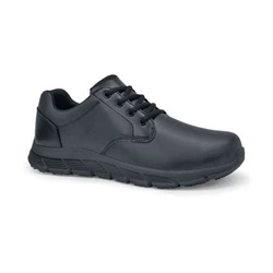 Image of Shoes for Crews Work Saloon II Woman Smart and Casual lace up Trainers, Secure fit, Slip Resistant, Water Repellent, Leather, OB E SR Low Shoe Women
