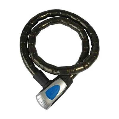 Image of XLC Unisex Adult LO C10 Armoured Cable Lock Dillinger III Black 1000mm