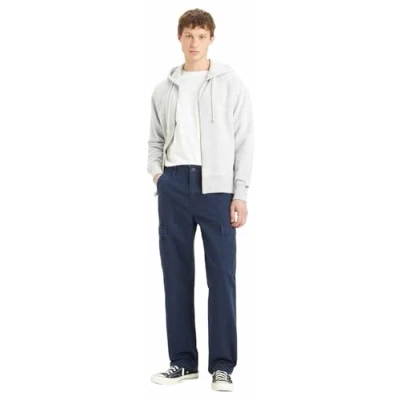 Image of Levi&#039;s Straight Cargo trousers, Men&#039;s, Size: 36x32, Navy blazer