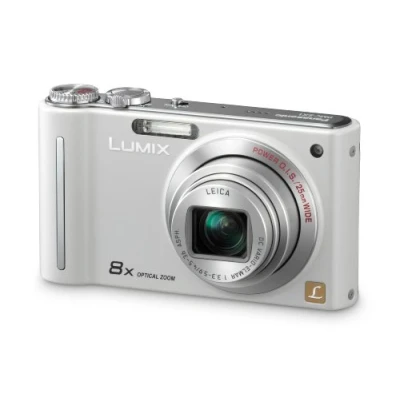 Image of Panasonic Lumix DMC ZX1 Digital Camera EG W 12 Megapixels 8x Optical Zoom 6.9 cm (2.7 Inch) Display/Image Stabiliser/Pearl White (Renewed)