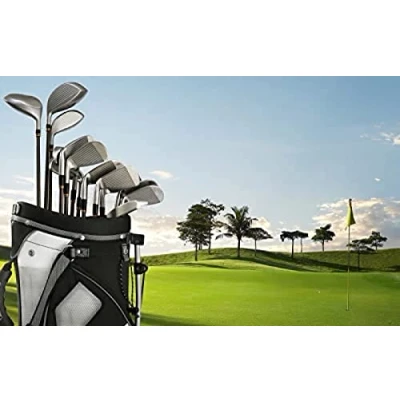 Image of TNXEV Full Drill Golf Course DIY 5D Diamond Painting by Number Unique Kits Home Wall Decor 30 * 40CM