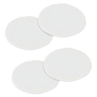 Image of H2O HD Dual Buff Pack of 4 Replacement Microfibre Cloths Cleaning Pads for Steam Cleaners Optimise Your Power with Specifically Designed H20 Mop