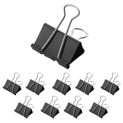 Image of Westcott E 10700 00 Foldback Clips 50 mm, Black mm