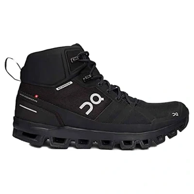 Image of On Women&#039;s Cloudrock Waterproof 1 Sneaker, 9 UK Black