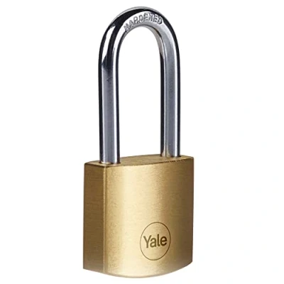 Image of Yale Y110B/40/140/1 Serie Y110B Safety Padlock, Brass Finish, 40mm