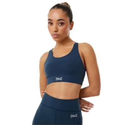 Image of Everlast Womens Medium Support Sports Bra Midnight S