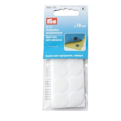 Image of Prym Spot ons self Adhesive White, Polyamide: 100%, one Size