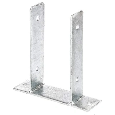 Image of GAH Alberts Screw On Post Anchor U Shaped for Screwing, 212810