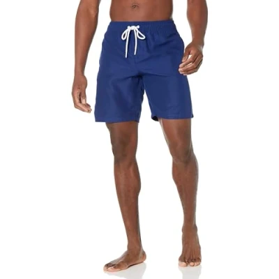 Image of Amazon Essentials Men&#039;s 9&quot; Quick Dry Swimming Trunks, Navy, XL