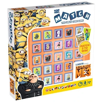 Image of Despicable Me 3 Top Trumps Match Board Game