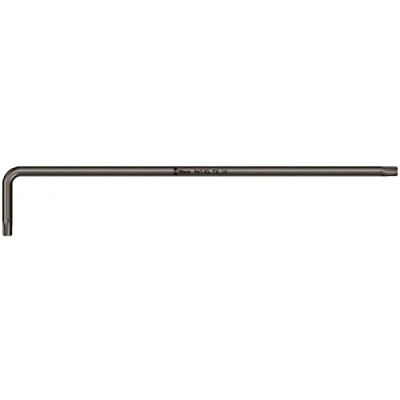 Image of Wera 967 XL TORX® BlackLaser Long L key, TX 10 x 112 mm, 05024463001