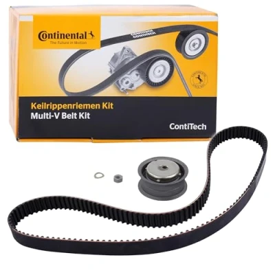 Image of 048198119, 1L0198001 Timing belt kit CONTITECH CT872K2 151 VOLKSWAGEN: GOLF 3, Passat B3/B4 Estate, SEAT: Ibiza 2