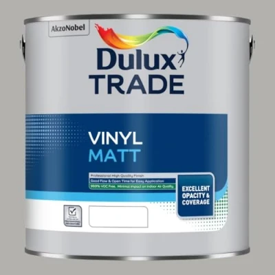 Image of DULUX TRADE VINYL MATT GOOSEWING 2.5L