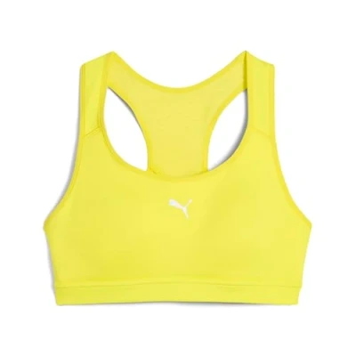 Image of PUMA Womens Running 4KEEPS BRA Yellow Size S
