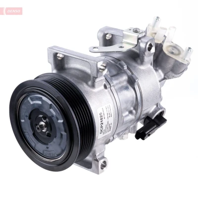 Image of 1608325980, 9672247080, 9822184980 AC Compressor DENSO DCP21025 5SEL09C PAG 46 YF R1234yf, R134a CITROËN: DS3 Hatchback, PEUGEOT: 208 I Hatchback