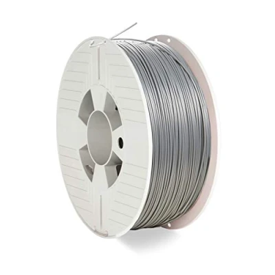 Image of Verbatim 55032 ABS Filament 3D Printing 1.75mm 1kg high Performance acrylonitrile butadiene styrene for Material Extrusion Printer and Pen,Metallic Grey