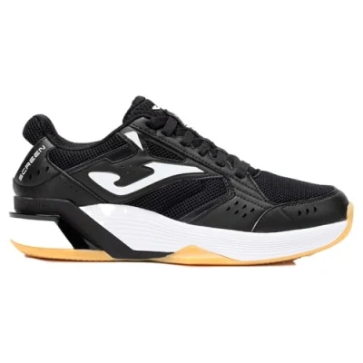 Image of Joma Screen Handball shoes, Men&#039;s, Size: 6.5, Black/white shoes