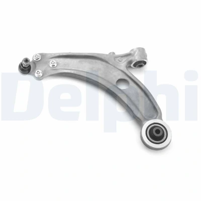 Image of 9814012580 Suspension Arm DELPHI TC4776 with ball joint Front Axle Left Control Aluminium PEUGEOT: 308 II Hatchback
