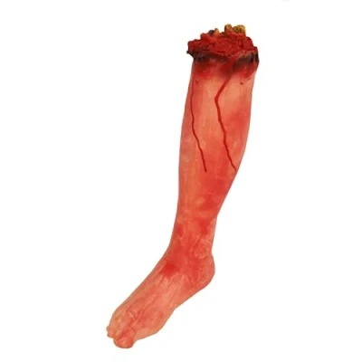Image of I LOVE FANCY DRESS LTD Severed Leg Halloween Prop