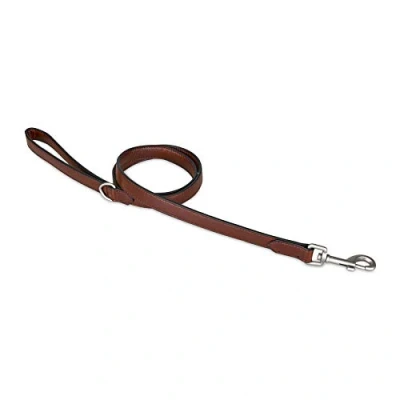 Image of Petface Herringbone Leather Dog Lead, Medium
