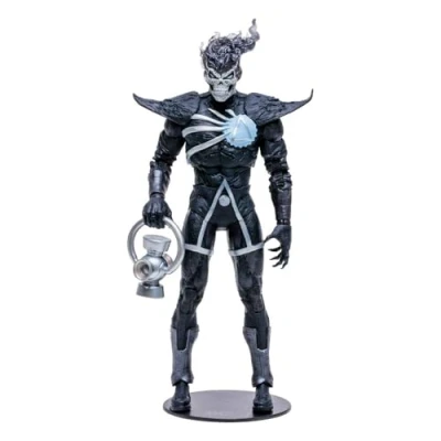 Image of McFarlane Toys, 7 Inch DC Blackest Night Deathstorm Action Figure with 22 Moving Parts, Collectible Unique Character Card Ages 12+