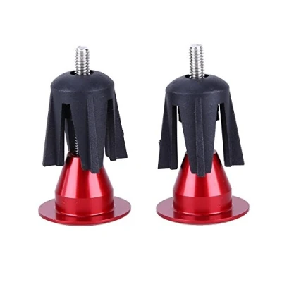 Image of KOBONA Bike Handlebar Plugs, ycle Plugs Alunum Alloy Bar End s for Road Mountain