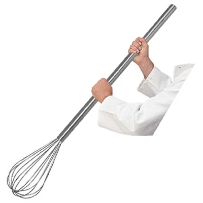 Image of Vogue DN967 Balloon Whisk for Deep Pots and Pan, Stainless Steel, 1015 mm Length