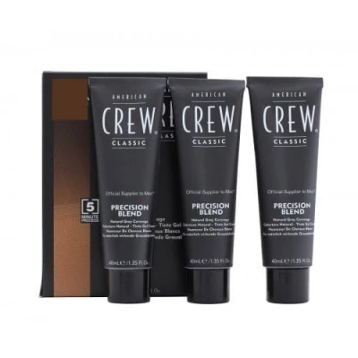 Image of American Crew Precision Colour 5 6 Medium Ash (3x40ml)