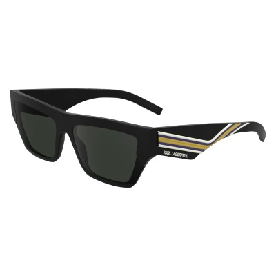 Image of Sunglasses Karl lagerfeld Kl6163s col. 002 Unisex Squadrata Nero