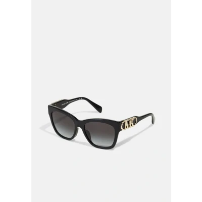 Image of Michael Kors Empire Square Sunglasses, Women&#039;s, Size: 55, Black