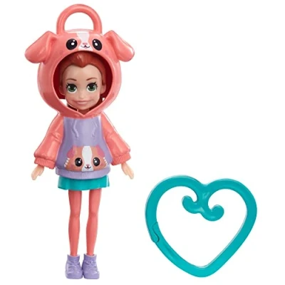 Image of Polly Pocket Hoodie Dolls HKV98 HKW01