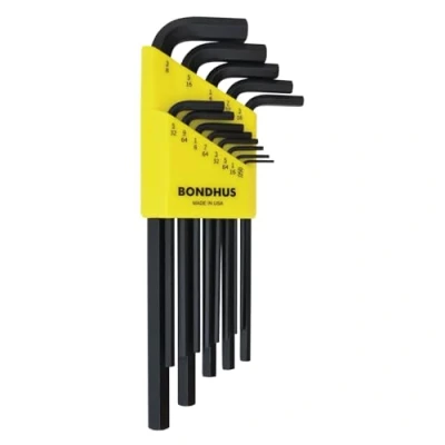 Image of BONDHUS, HLX13L HEX Key Set 0.050&quot; 3/8&quot;, 12137