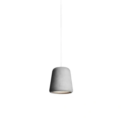 Image of New Works Material Originals hang concrete light