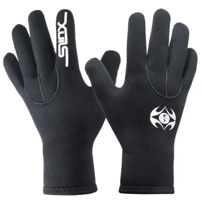 Image of PAWHITS Wetsuit Gloves 3mm Neoprene Thermal Anti slip Diving for Men Women (M) 1