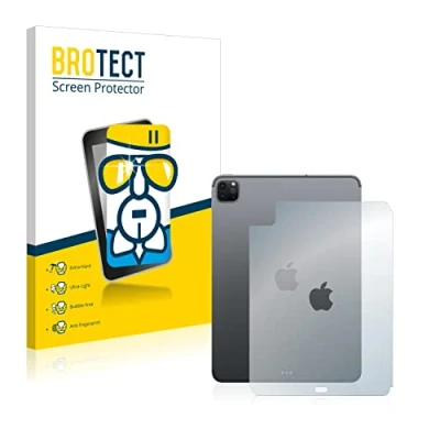 Image of brotect Glass Screen Protector Film compatible with Apple iPad Pro 11&quot; 2022 (Back, 4th Gen.) Foil Protection [Scratch Resistant]