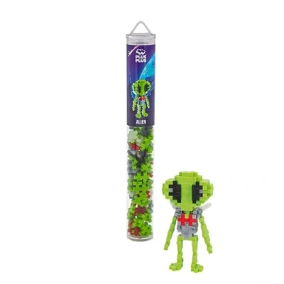 Image of Plus Creative Building Blocks Tube Alien Ingenious Construction Toy 100 Pieces 9604246