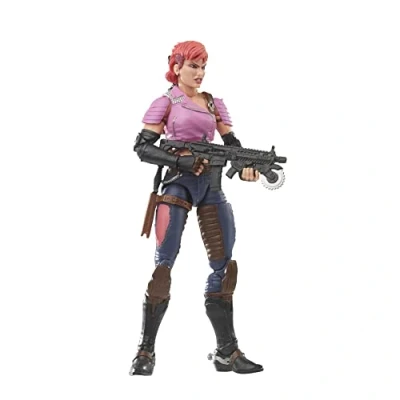 Image of G.I. Joe Classified Series 15cm Premium Collection Zarana 48 Figure with Many Accessories, Special Packaging F4026, Multi Colour