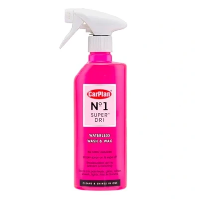 Image of CarPlan No.1 Super Dri Waterless Car Wash &amp; Wax, 600 ml