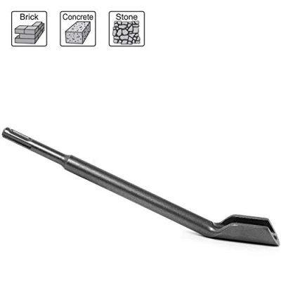 Image of S&amp;R Gouge Chisel Hollow SDS Plus 14x250x22 mm for Channeling Concrete