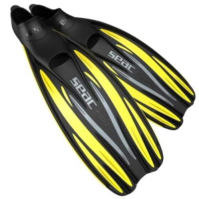 Image of SEAC F 100 PRO, Ultra Light Underwater full foot fin, for Diving and Snorkeling