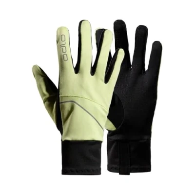 Image of Odlo Sports Gloves Men Women Intensity Safety Light I Cycling Running