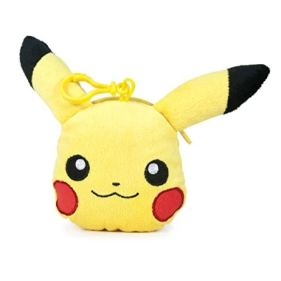 Image of Pokemon Purse, Pikachu Soft Toy, 12 cm, Yellow (760015202)