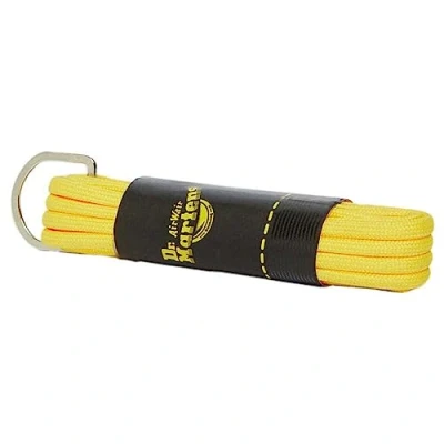 Image of Dr. Martens Round Shoe Laces, Yellow (Yellow), One Size