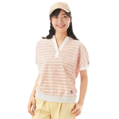 Image of Tommy Hilfiger Women RLX Lyocell SMD Polo Ss S/S Polos, Pink, M