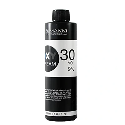 Image of Makki Professional Oxy Cream Peroxide Developer 30 VOL(9 per cent) 250ml
