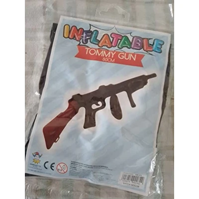 Image of Henbrandt Inflatable Tommy Gun (Black)