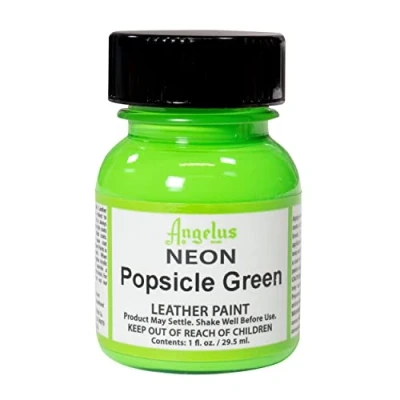 Image of Angelus Leather Paint Popsicle Green