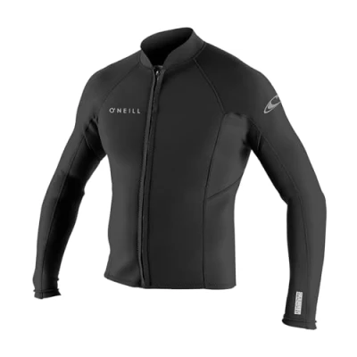 Image of O&#039;Neill Reactor 2 1.5mm Front Zip Jacket Black M