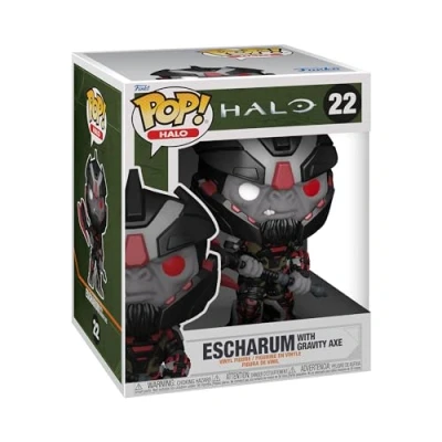 Image of Funko POP! Super : Halo Infinite Escharum With Axe Collectable Vinyl Figure Gift Idea Official Merchandise Toys for Kids &amp; Adults Video Games Fans Model Collectors