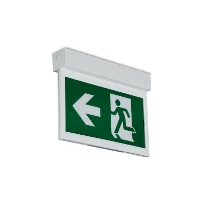 Image of Emergency Exit Blade Label Left Collingwood